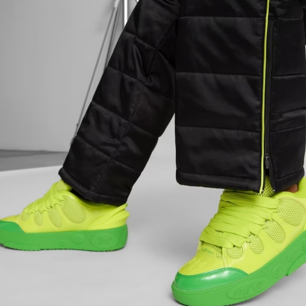 PUMA x Lamelo Ball LaFrance Assist Lifestyle Shoes womens Green Lime Grinch New - Picture 11 of 12